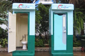 Nhà vệ sinh di động loại 01 phòng