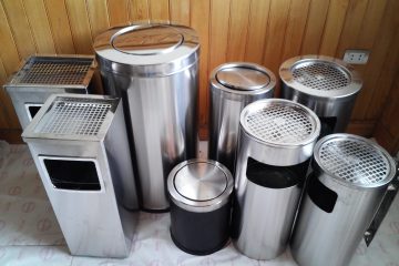 Thùng rác Inox